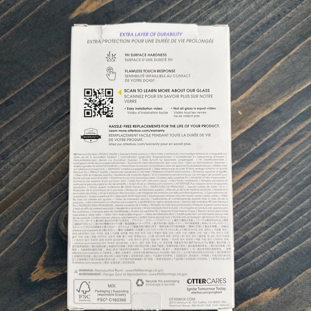 Otterbox Premium Pro Glass